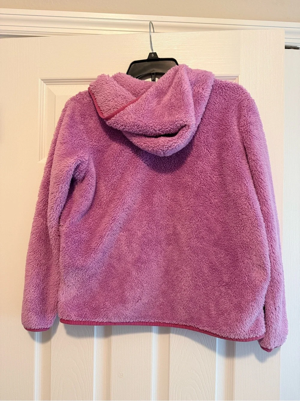 Hanna Andersson Plush Zip-Up Hooded Jacket - Pink